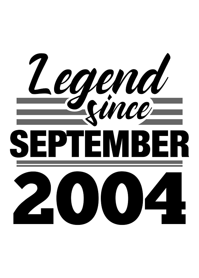 Legend Since September 200