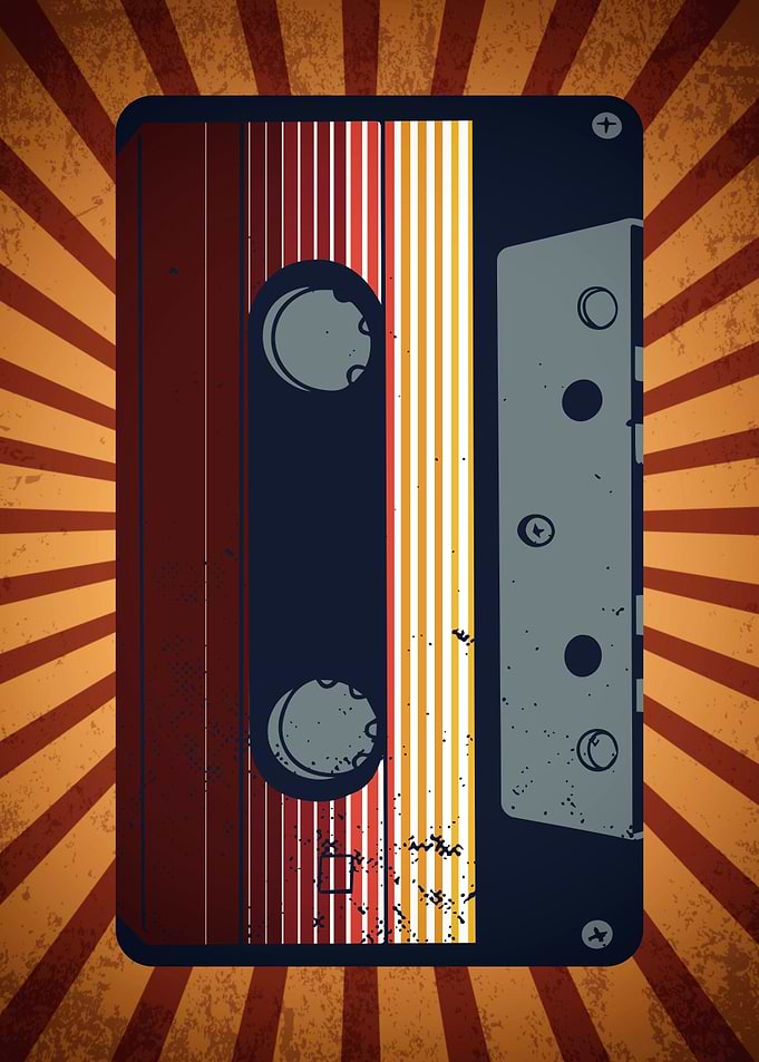 Compact Cassette Audio Art