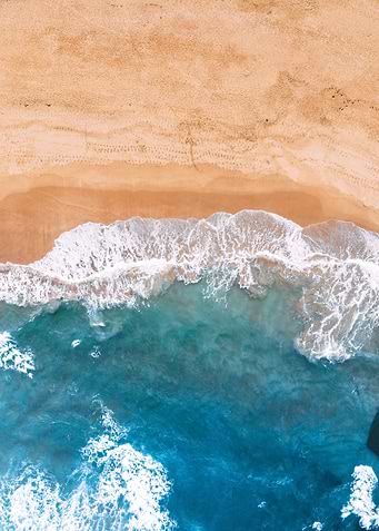 Sea Waves On The Beach