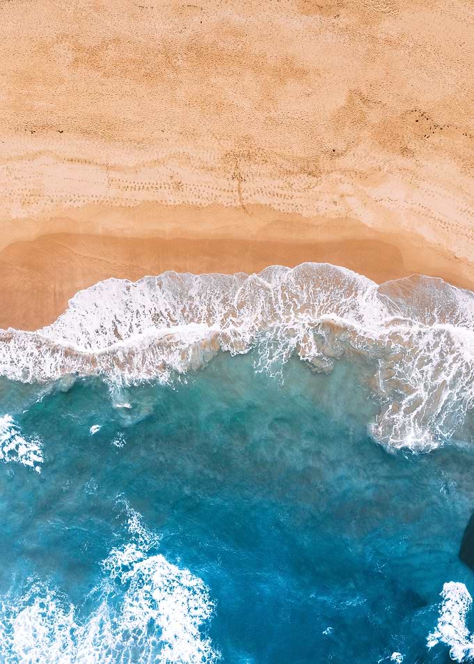 Sea Waves On The Beach