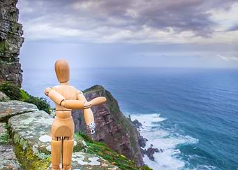 Manikin at Cape Point