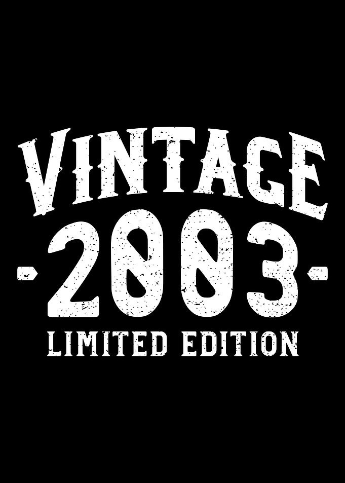 Vintage 2003 Limited Editi