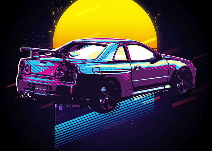 Skyline R34