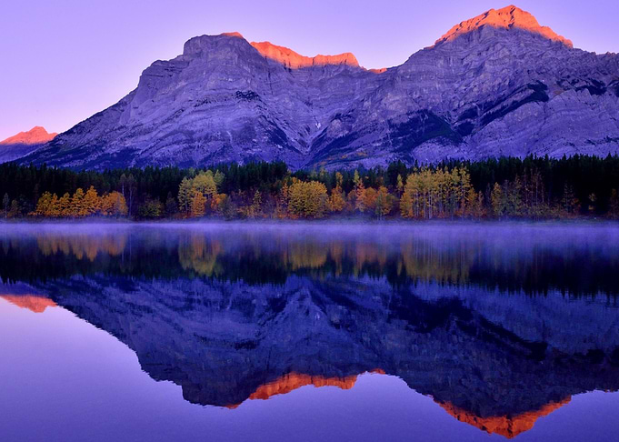 Lake Mountains Canada
