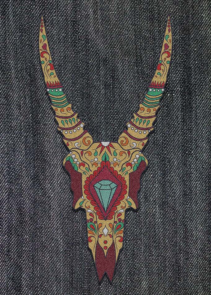 Skull Horns Diamond