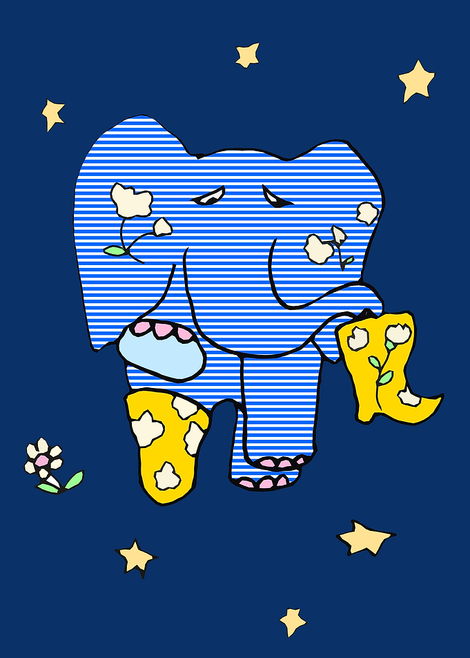 Striped Elephant