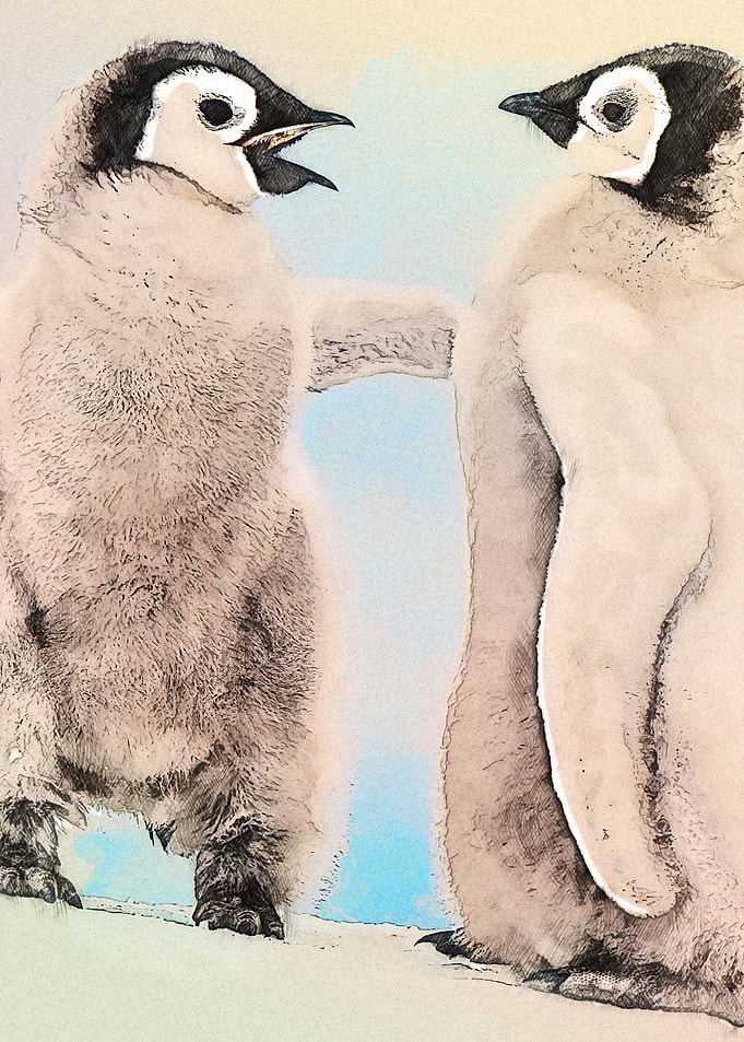 Penguin Bromance