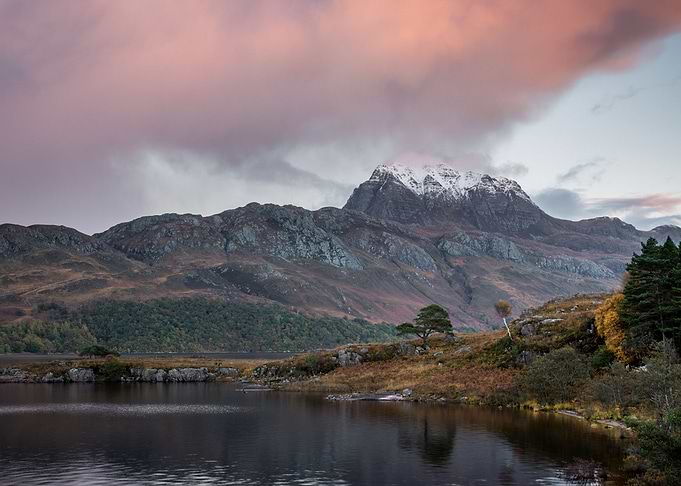 Lake Mountains Autumn