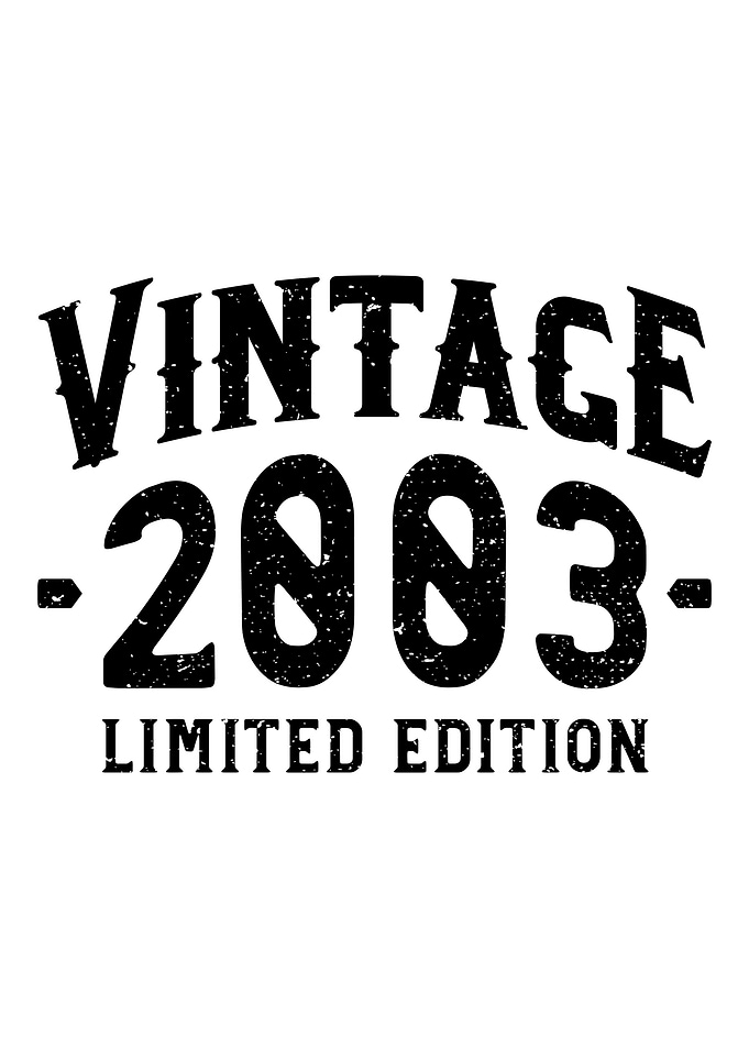 Vintage 2003 Limited Editi