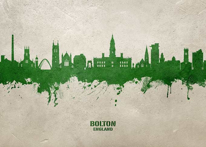 Bolton Skyline England