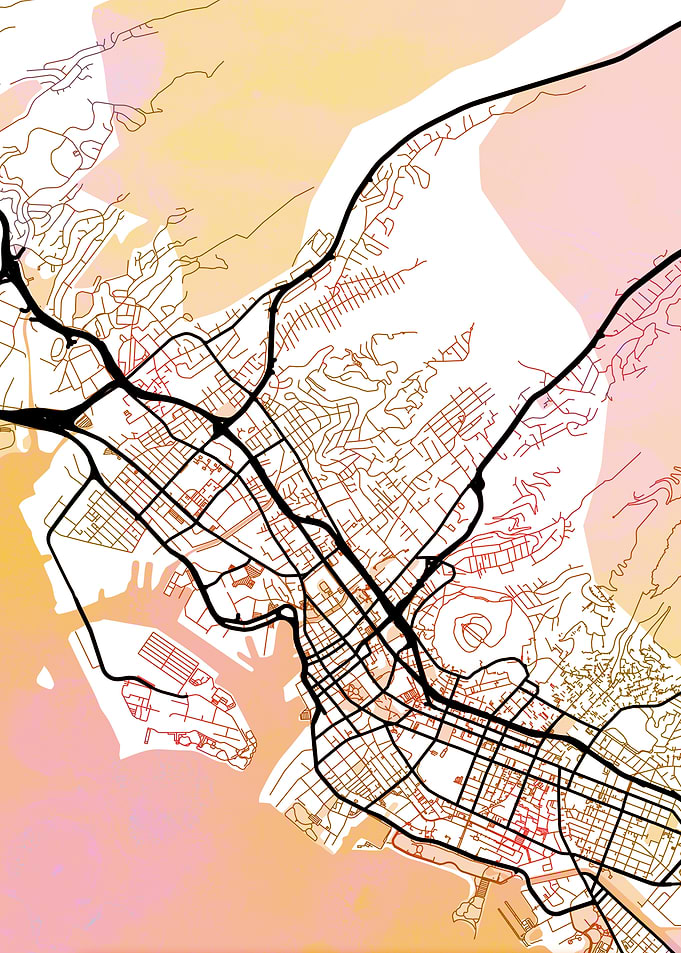 Honolulu Street Map