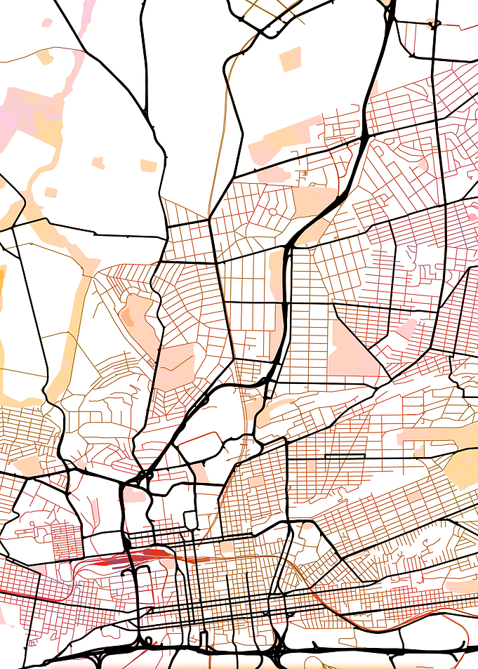 Johannesburg Street Map