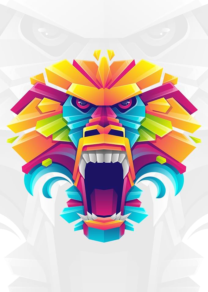 Colorful Ape