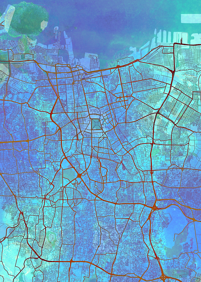 Jakarta Street Map