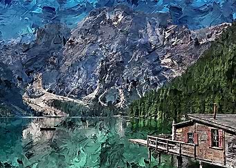Mountain lake
