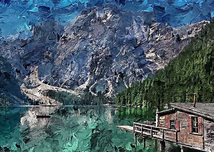 Mountain lake