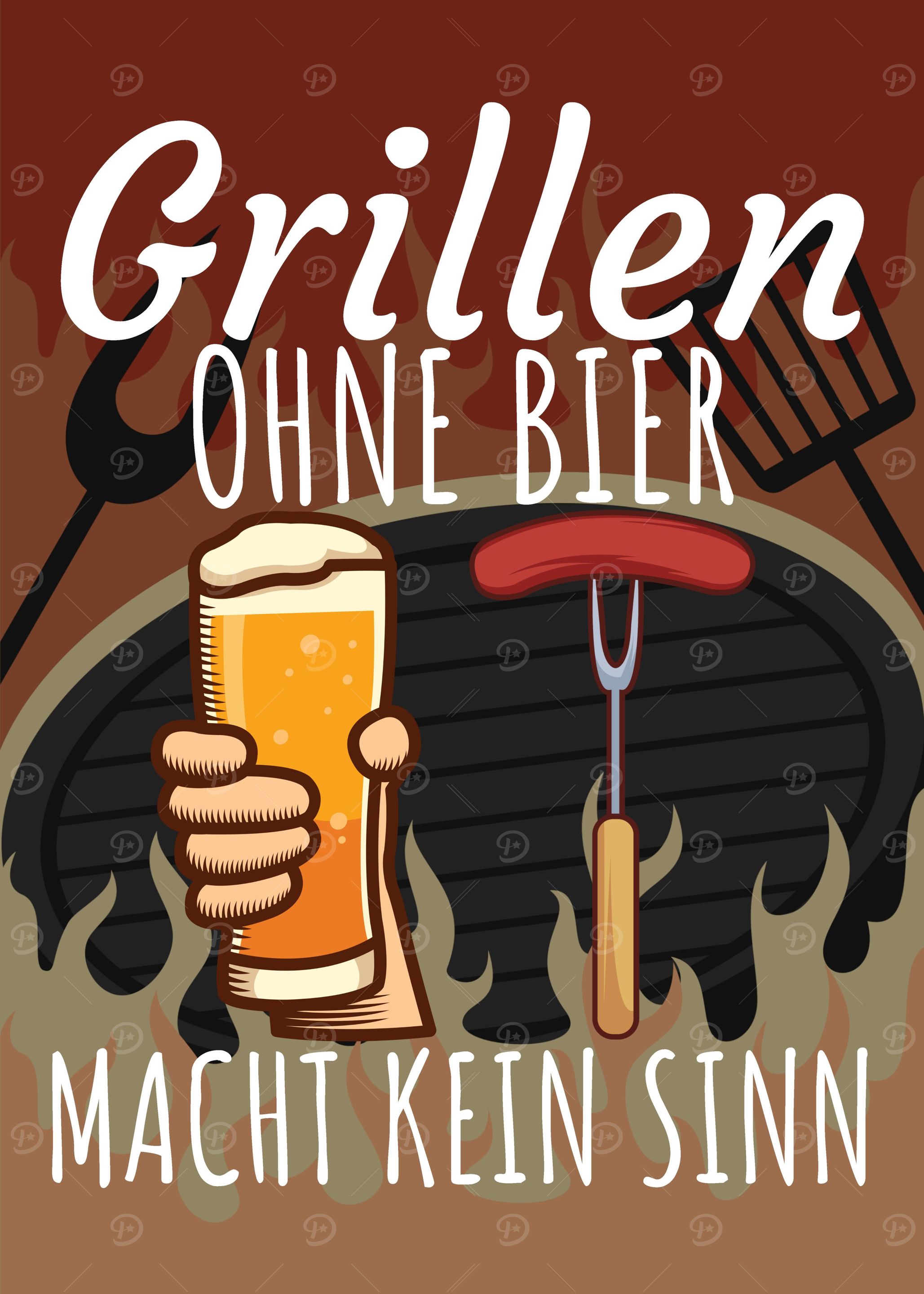 Grillen ohne Bier