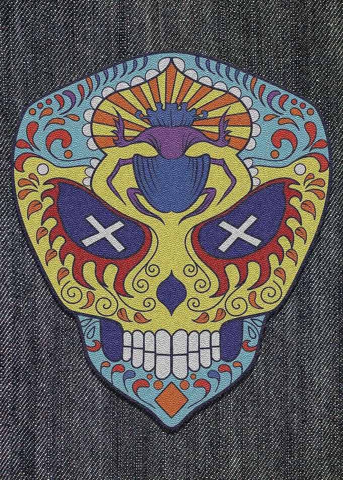 Skull Flames Beetle