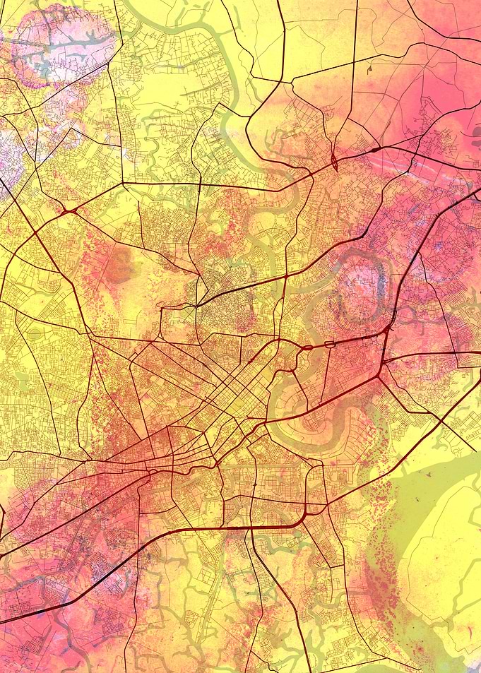 Ho Chi Minh Street Map