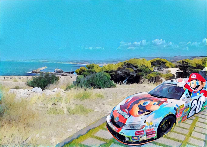 Mario car