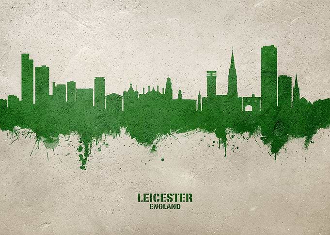Leicester Skyline England