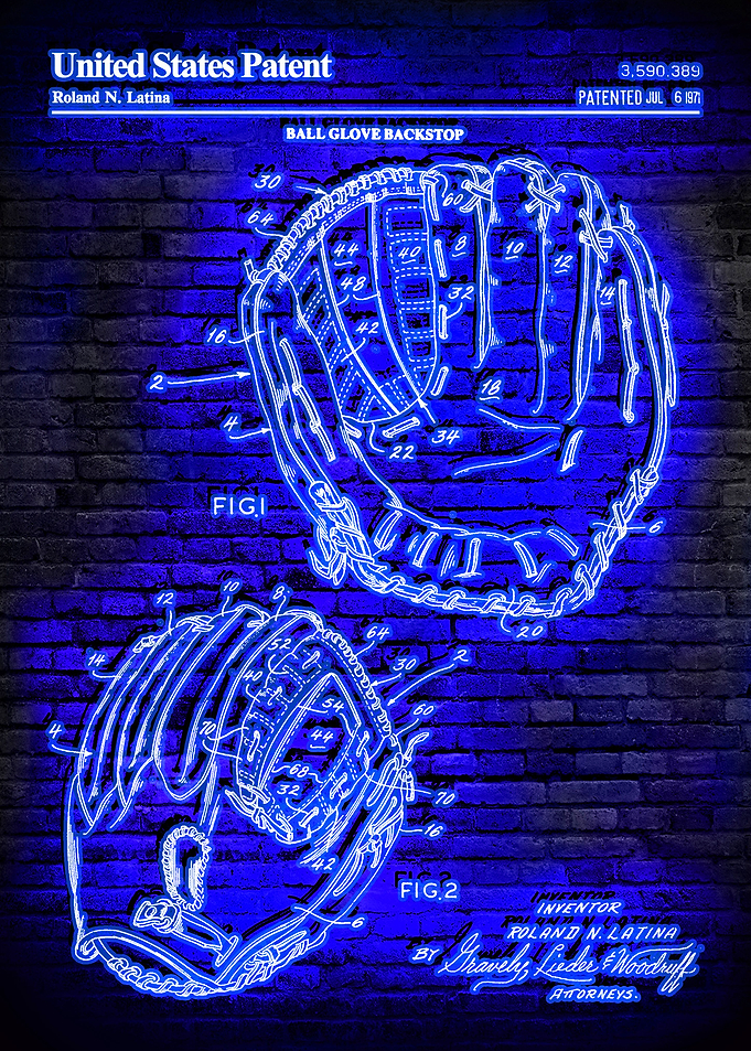 1971 baseball glove