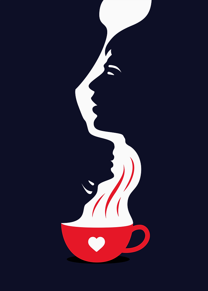 Coffee Couple Love Story