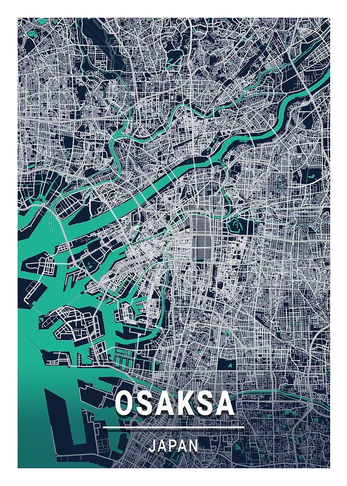 Osaksa Blue Dark Color