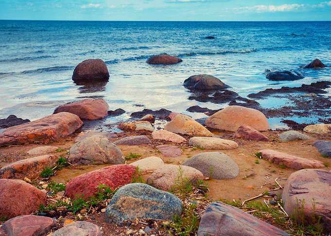 Background Bay Beach Beaut