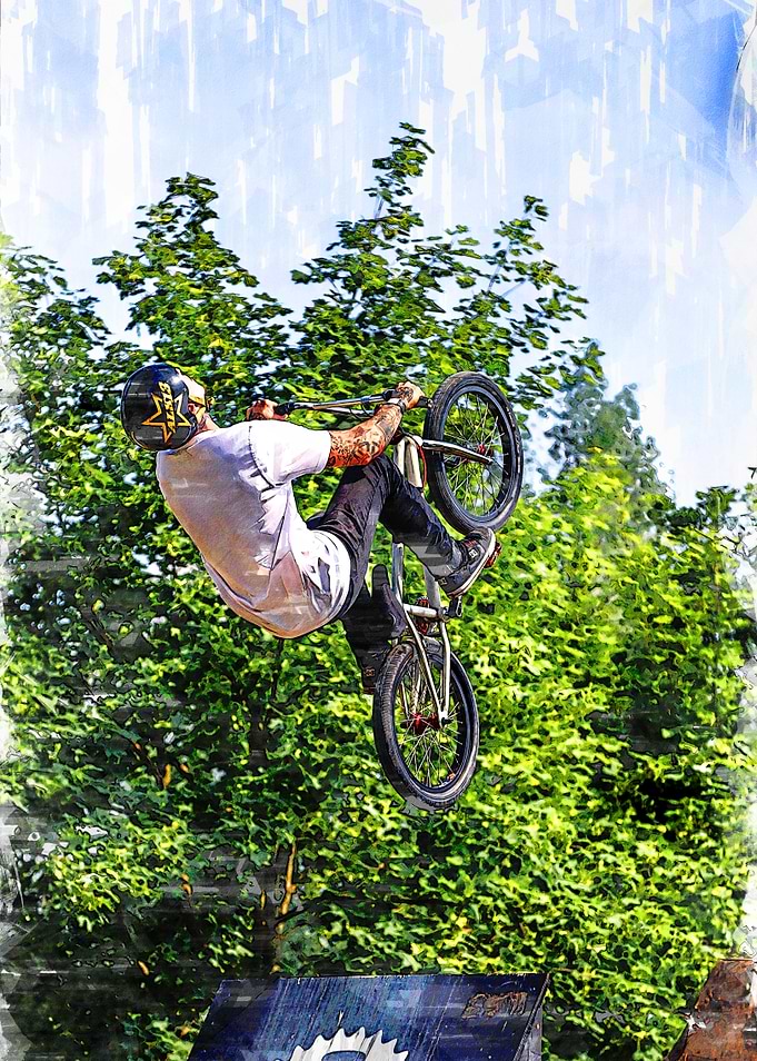 BMX Vertical Fly Extreme