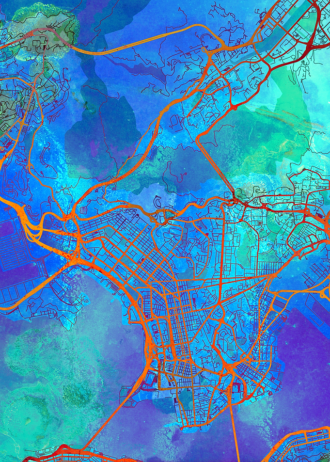 Hong Kong Street Map
