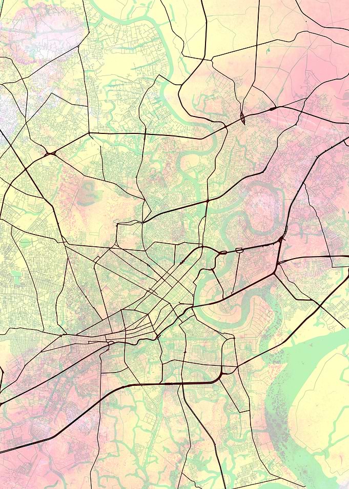 Ho Chi Minh Street Map