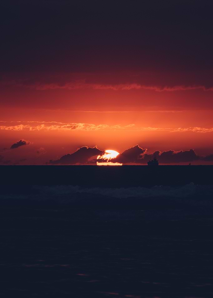 ocean sunset