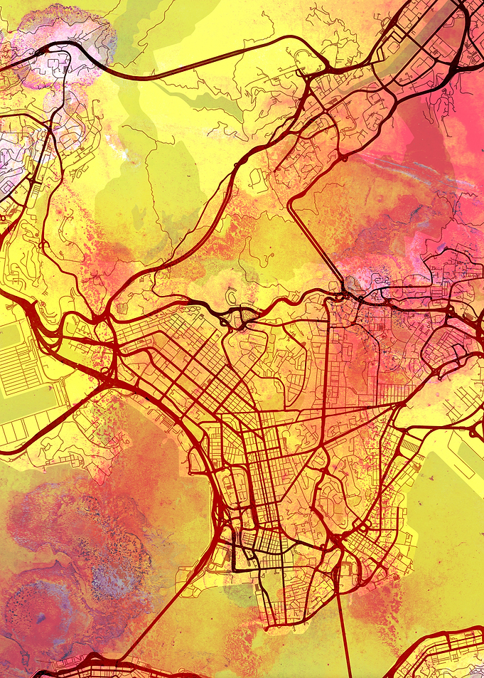 Hong Kong Street Map
