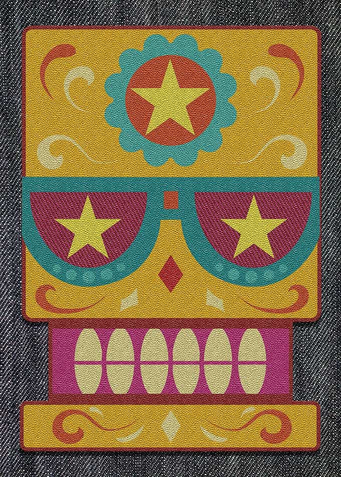 Skull Glasses Stars