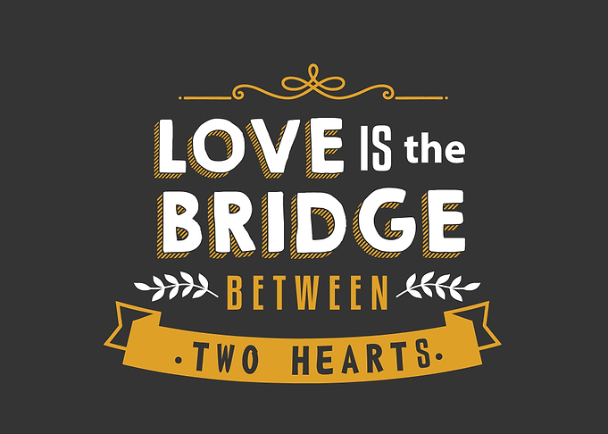 between two hearts