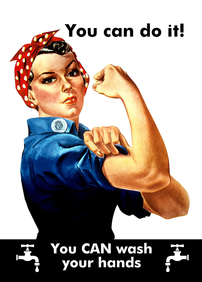 YOU CAN DO IT WASH HANDS