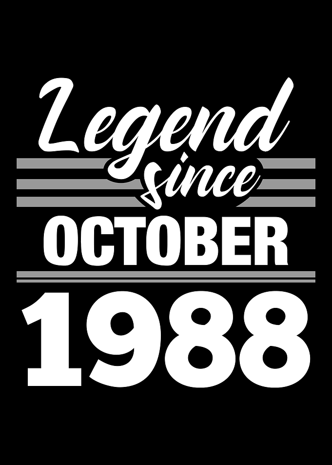 Legend Since October 1988