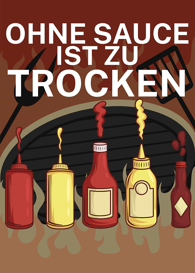 Ohne sauce ist zu trocken