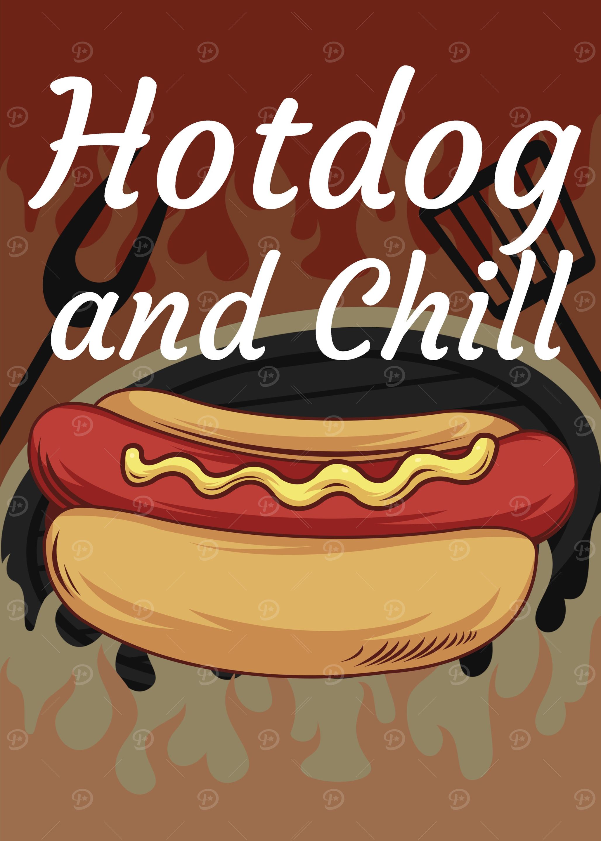 Hotdog and chill