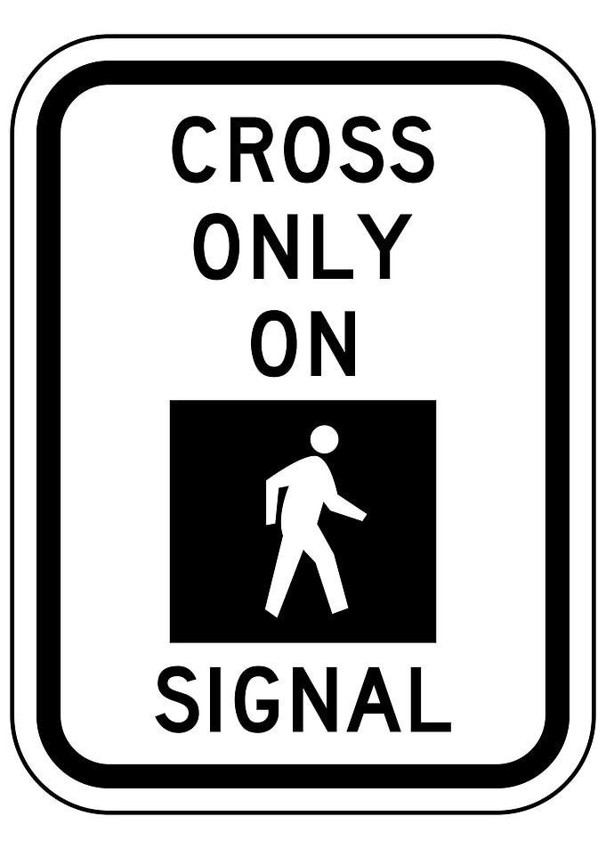 USA Road Sign