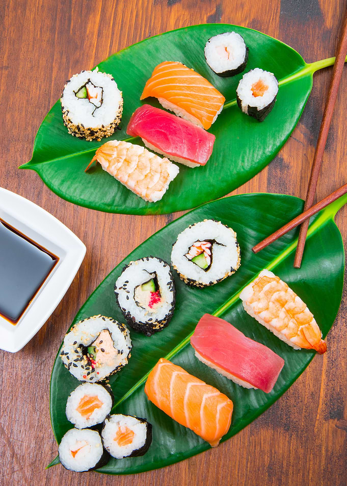 japanese sushi food