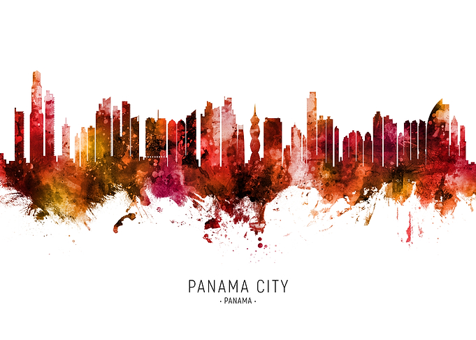Panama City Skyline Panama