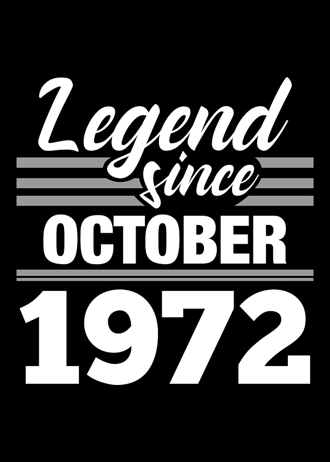 Legend Since October 1972