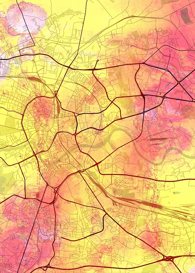 Krakow Street Map