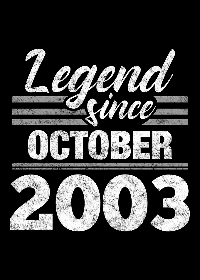 Legend Since October 2003