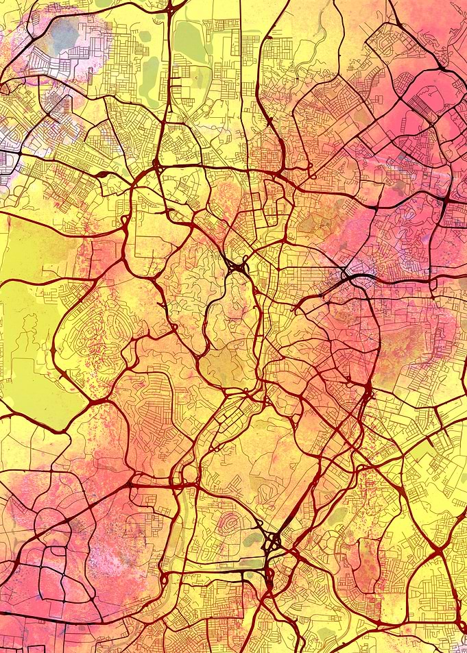 Kuala Lumpur Street Map