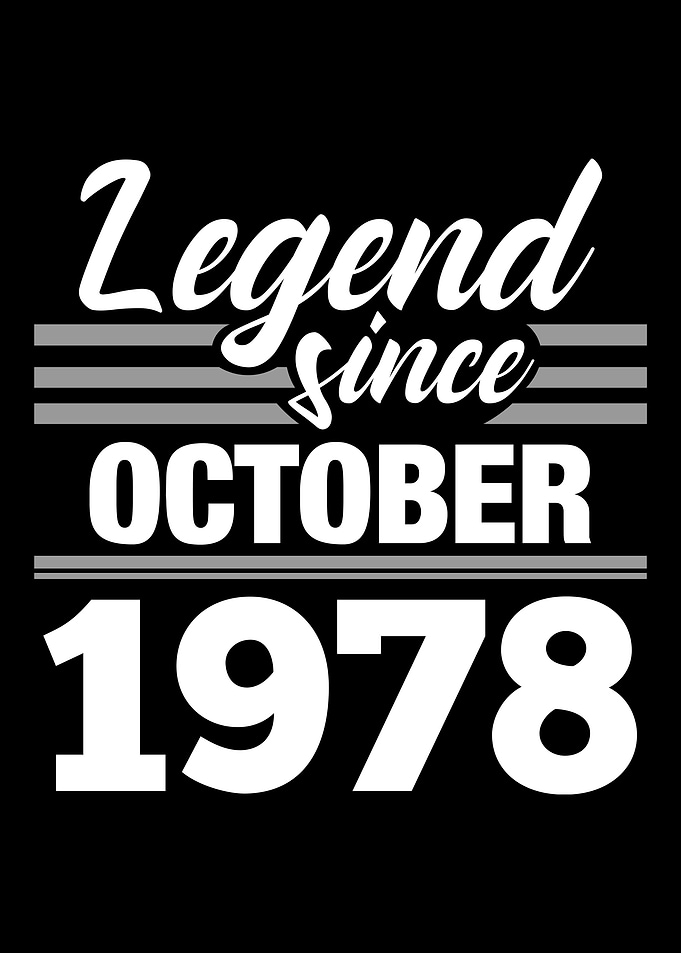 Legend Since October 1978