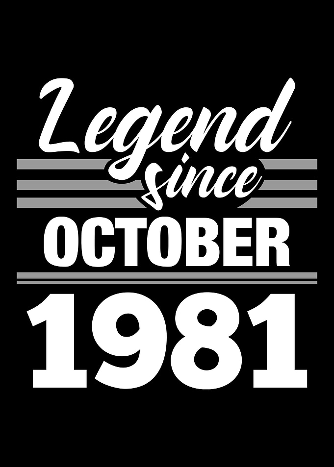 Legend Since October 1981