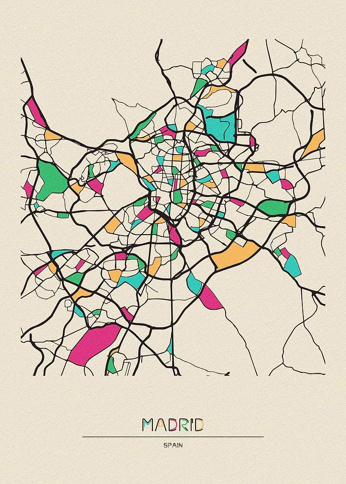 Madrid Map